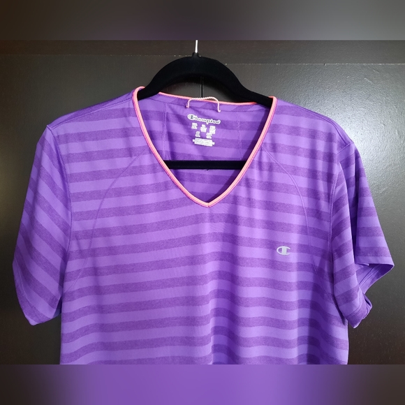 Champion Athletic Plus Striped T-shirt - Picture 4 of 9